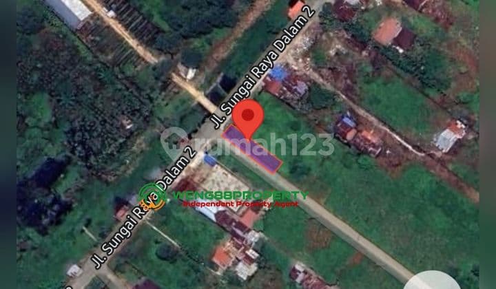 Tanah Jual Tepi Jalan Kota Pontianak Sungai Raya Dalam