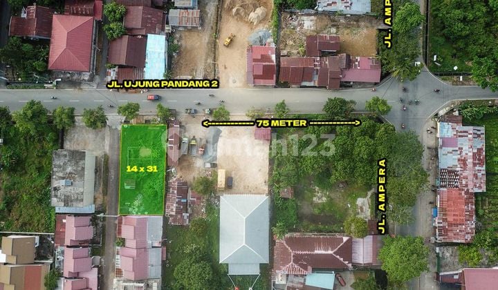 Tanah Tepi Jalan Ujung Pandang 2 Kota Pontianak