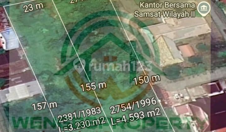 Land on Budi Utomo Street, Pontianak City