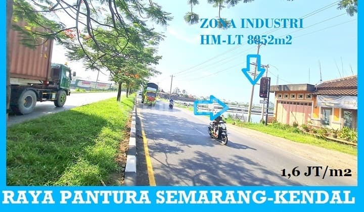 Tanah Zona Industri Ada Ijin Pengeringan-Siap Bangun-Lokasi Sangat Berkembang.