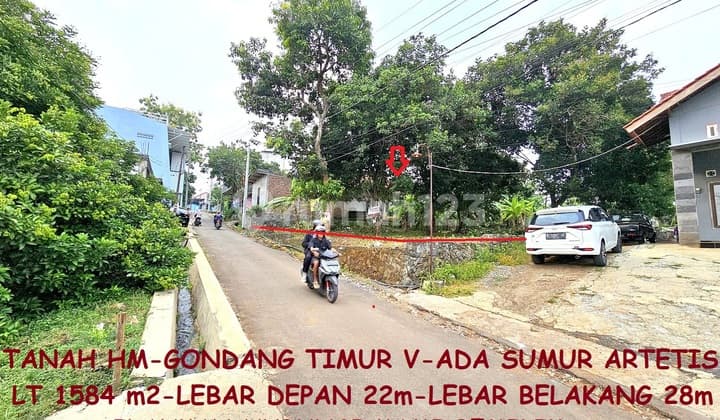 East Gondang V Tembalang Land Ready to Build Near Undip Campuses, Semarang