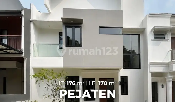 New Town House - Near Pejaten Mall - Area 176/170 Price 4.95 Billion. Negotiable.