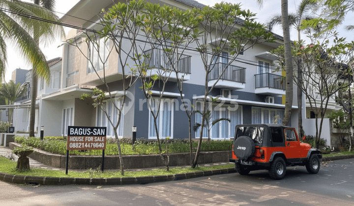 Dijual Cepat Rumah Hook Terawat Siap Huni di River Park Bintaro
