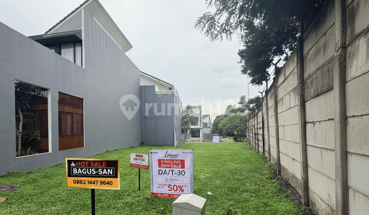 Jual Cepat Kavling Pojok LT 155 M2 Discovery Aluvia Bintaro