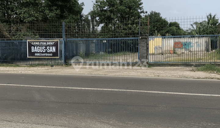 Disewakan Kavling Siap Pakai Pinggir Jalan di Jombang Bintaro