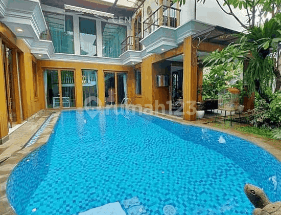 Rumah Mewah Dijual Full Furnis Ada Swimming Pool Menteng Dalam Jaksel