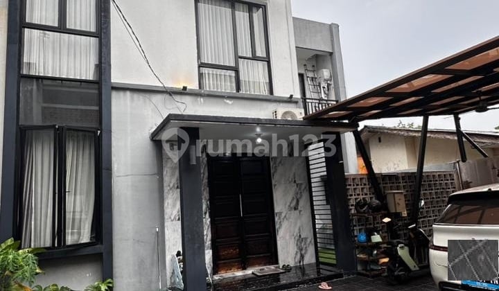 Rumah Disewa Furnish di Kompleks Pajak Cipadu Dekat Stasiun Bintaro Lokasi Ok Bebas Banjir