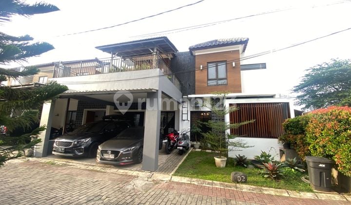Rumah di Cluster Bintaro Perigi Semi Furnish Siap Huni Lokasi Ok