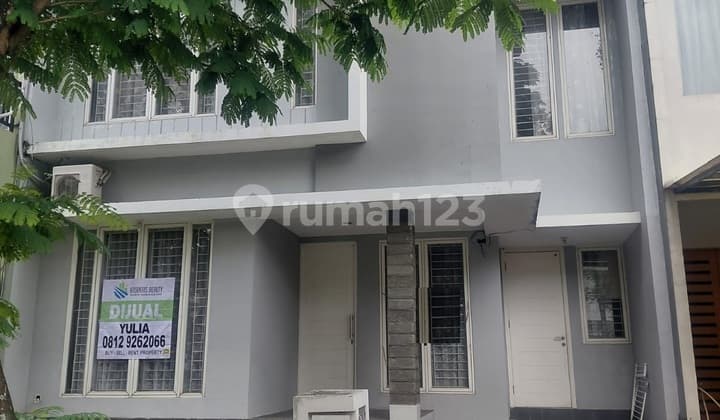 Rumah dijual Emerald View Bintaro Jaya Sektor 7 Depan Taman