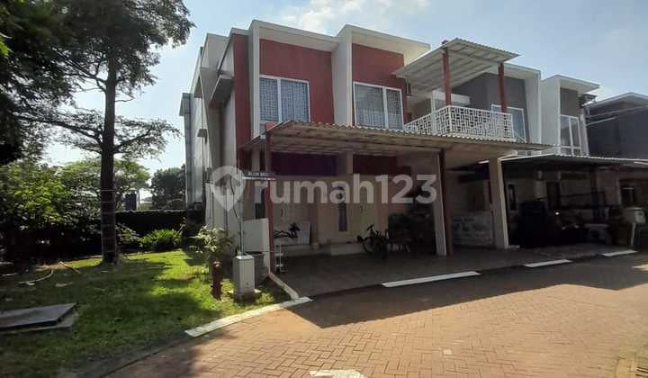Dijual rumah sudut di Cluster Beryl Graha Raya Bintaro