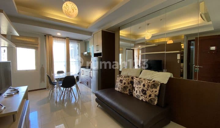 2Br Plus Furnish Interior View Cp Apt.royal Mediterania Garden