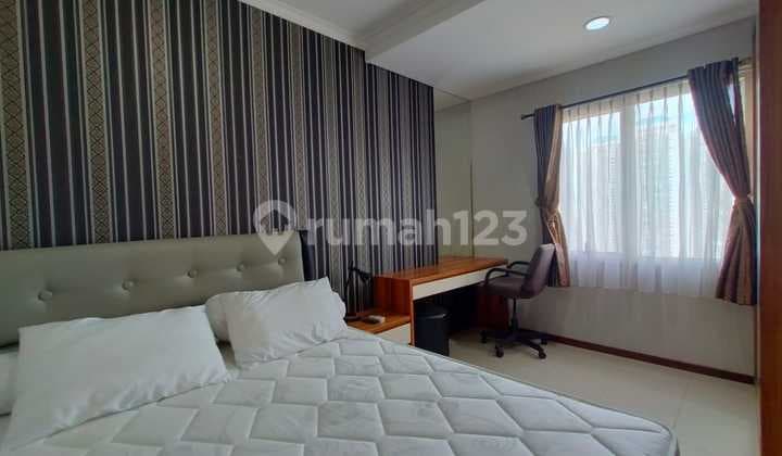2BR Furnished Nice View Central Park Apt. Royal Mediterania Garden