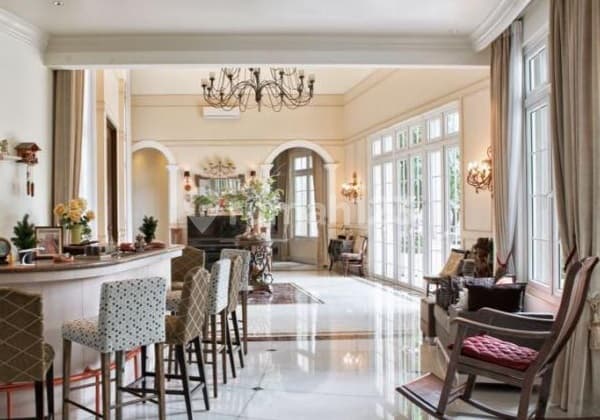 36 jd 29,5M | Rumah 1485m GOLF BSD, Kolam Renang Perpustakaan GEDE, Terrace Bukit