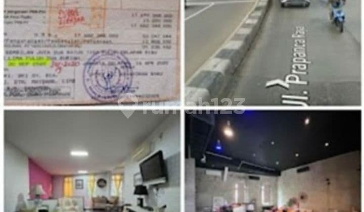 5 Ruko Dibawah NJOP 17,5 Jd 15M, Rumah Prapanca Kebayoran Baru Jakarta Cck Kantor Resto