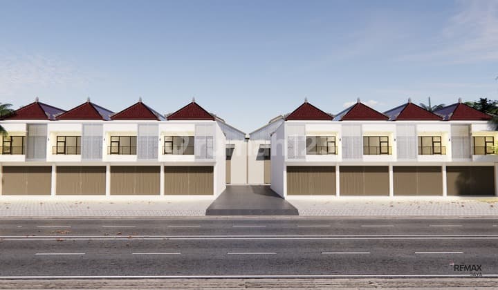 Ruko Baru 2 Lantai di Pusat Kota Disewakan, di Mahendradatta Area