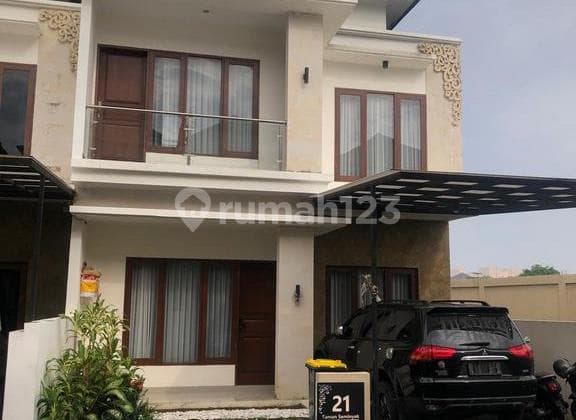 Modern House 3 Bedroom In One Gate System Complex For Rent In Sunset Road, Seminyak