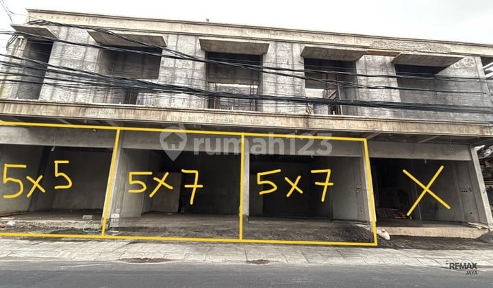 Ruko Bagus 1 Lantai Disewakan, di Area Premium Batu Bolong Canggu