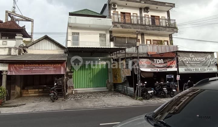 Ruko 2 Lantai Berdiri di Jalan Utama Dijual, Denpasar Utara Area