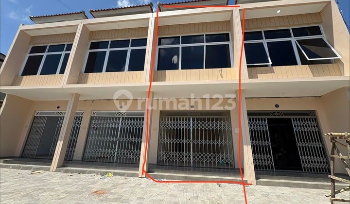 Ruko Baru Strategis Disewakan, di Gn Tangkuban Perahu, Denpasar Area