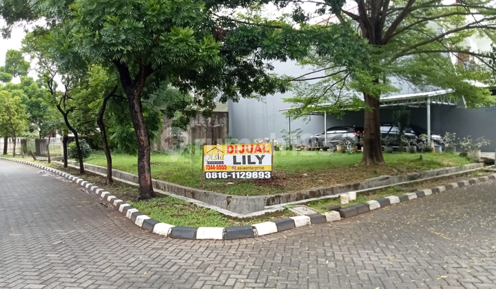 Kavling Hoek di Metro Permata 2