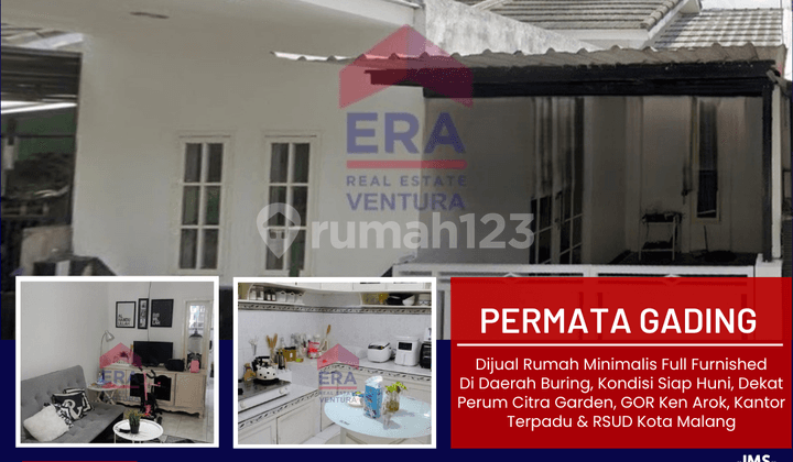 Rumah Minimalis Full Furnished Di Daerah Buring