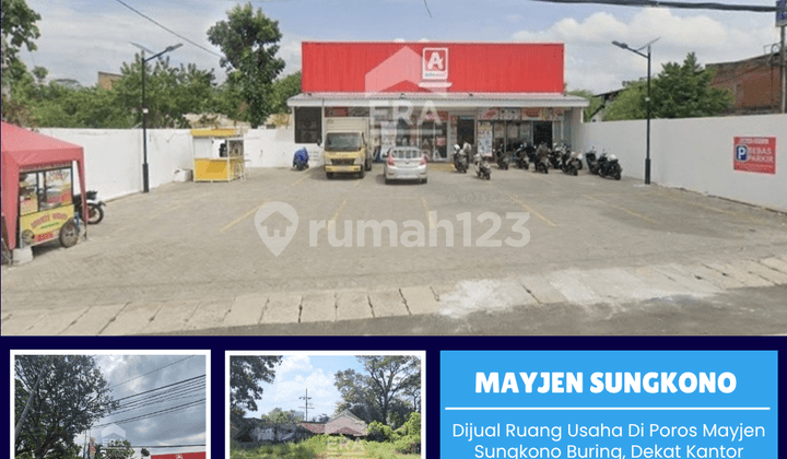 Dijual Ruang Usaha Di Poros Mayjen Sungkono Buring, Dekat Terpadu