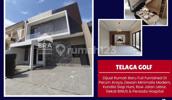 Rumah Baru Full Furnished Di Perum Araya