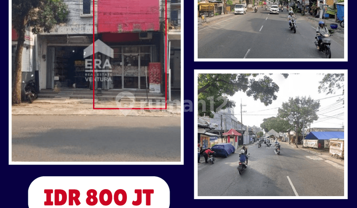 Dijual Ruko 2 Lantai Lokasi Strategis Nol Jalan LA Sucipto