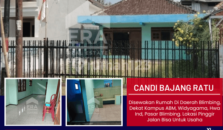 Rumah di Daerah Blimbing, Dekat Kampus Abm, Widyagama, Hwa Ind