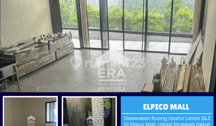 Disewakan Ruang Usaha Lantai 2&3 di Elpico Mall Tidar