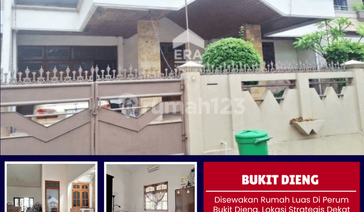 Disewakan Rumah Luas di Perum Bukit Dieng, Lokasi Dekat Unmer