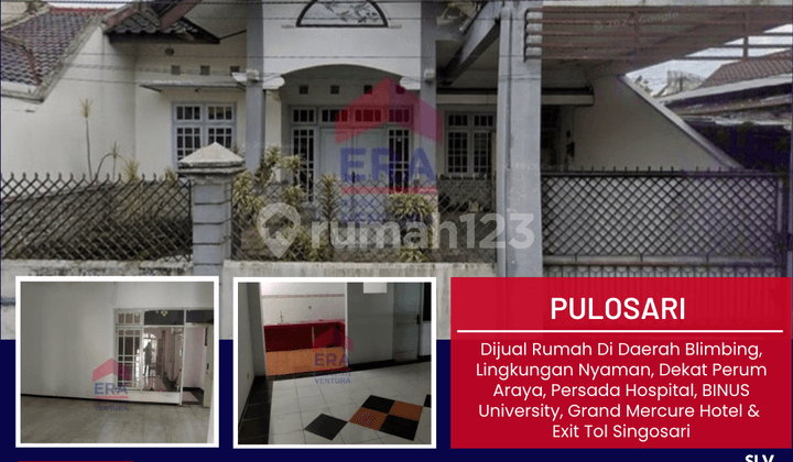 Rumah di Daerah Blimbing, Lingkungan Nyaman, Dekat Perum Araya