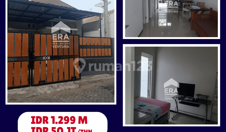 Rumah di Tengah Kota Daerah Dieng, Dekat Unmer,