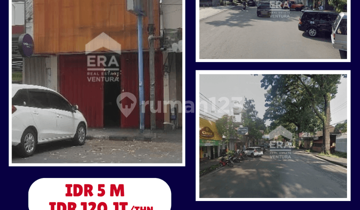 Disewakan Ruko, Lokasi Strategis Di Area Kuliner Jalan Kawi