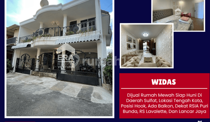 Rumah Mewah Siap Huni di Daerah Sulfat, Lokasi Tengah Kota