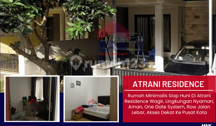 Rumah Minimalis Siap Huni Di Atrani Residence Wagir