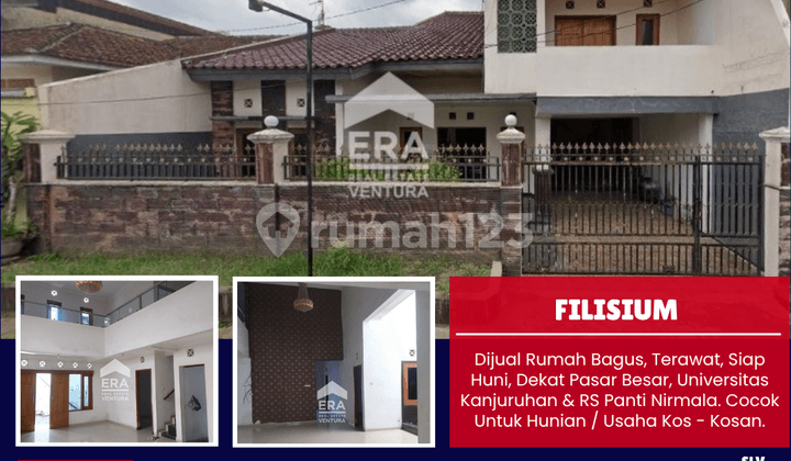 Dijual Rumah Bagus, Terawat, Siap Huni, Dekat Pasar Besar