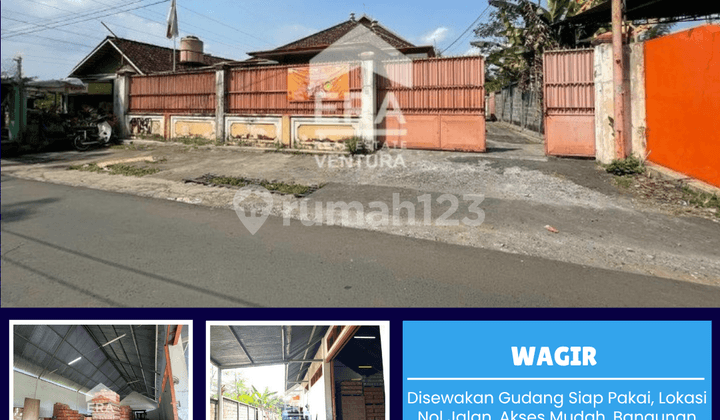 Warehouse for Rent Ready to Use in Wagir Area, Tronton Truck Access