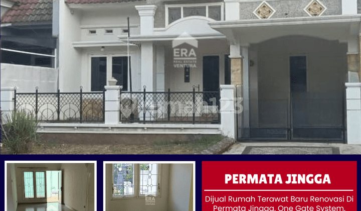 Dijual Rumah Terawat Baru Renovasi di Permata Jingga