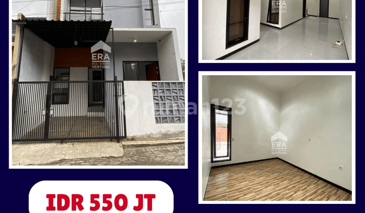 Dijual Rumah Baru 2 Lantai di Mulyorejo Sukun, Siap Huni