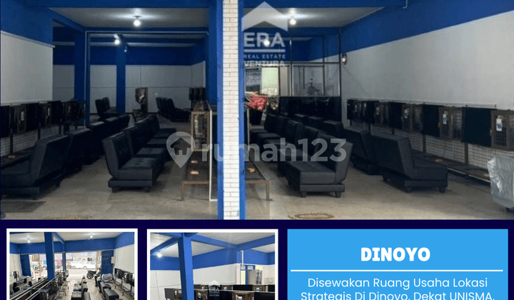 For Rent Commercial Space Located in Dinoyo, Near Unisma, Ub, Uin