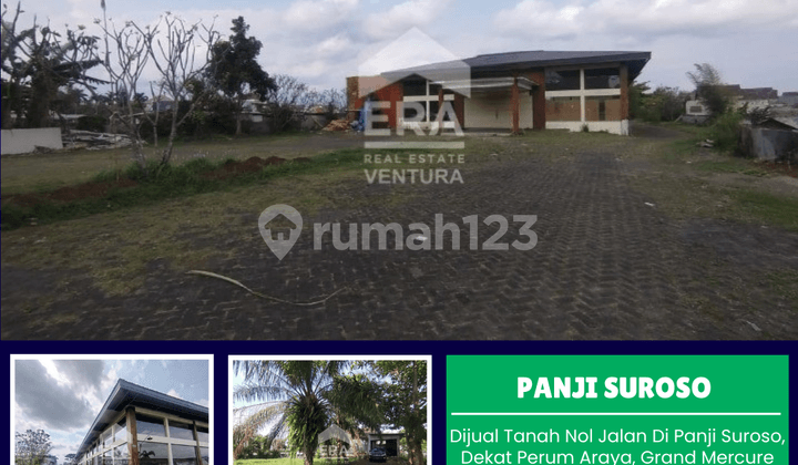 Dijual Tanah Nol Jalan di Panji Suroso, Cocok untuk Hotel/Pabrik