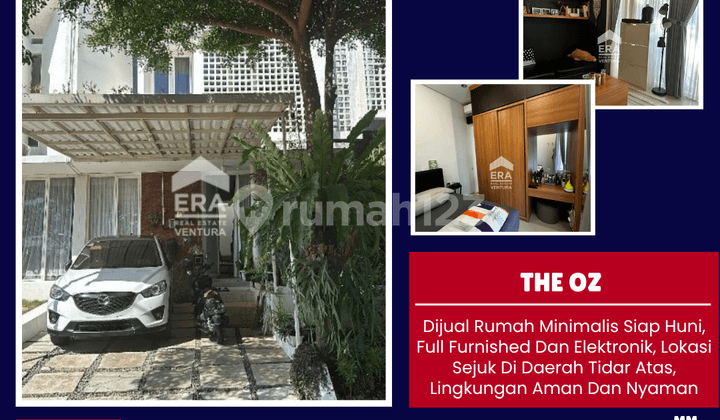 Rumah Minimalis Siap Huni, Full Furnished dan Elektronik