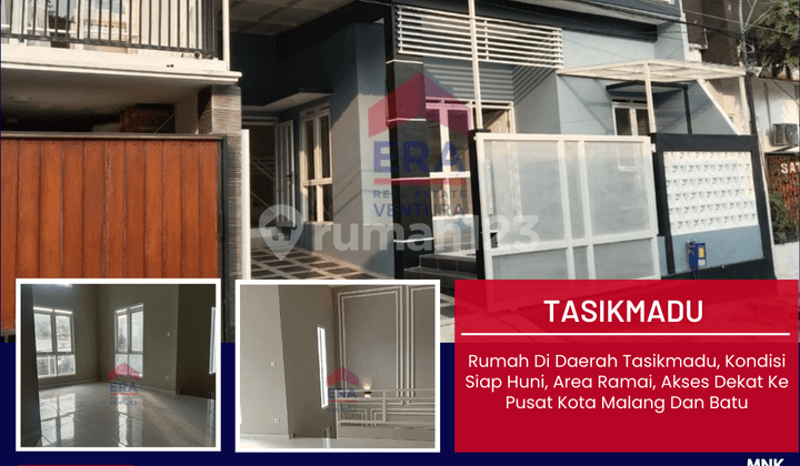 Rumah Di Daerah Tasikmadu, Kondisi Siap Huni, Area Ramai