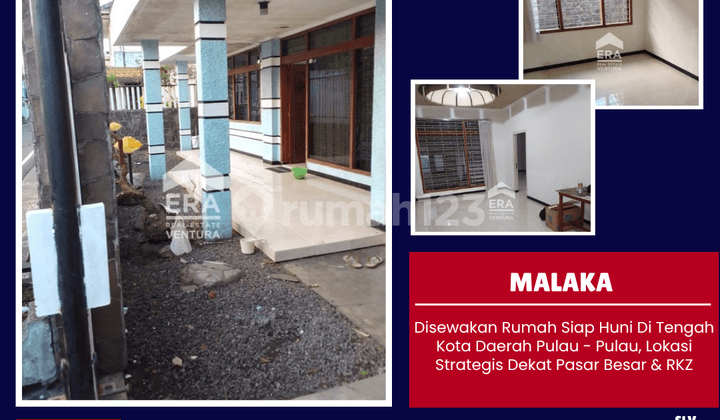 Disewakan Rumah Siap Huni di Tengah Kota Daerah Pulau - Pulau