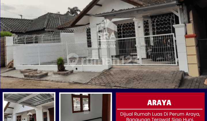 Dijual Rumah Luas di Perum Araya, Bangunan Terawat Siap Huni
