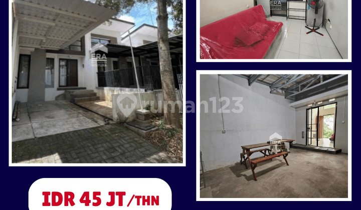 Disewakan Rumah Full Furnished Siap Huni di Araya