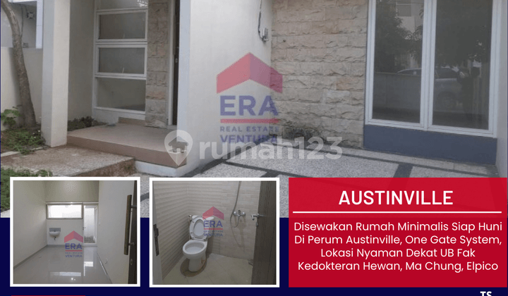 Rumah Minimalis Siap Huni Di Perum Austinville, One Gate System