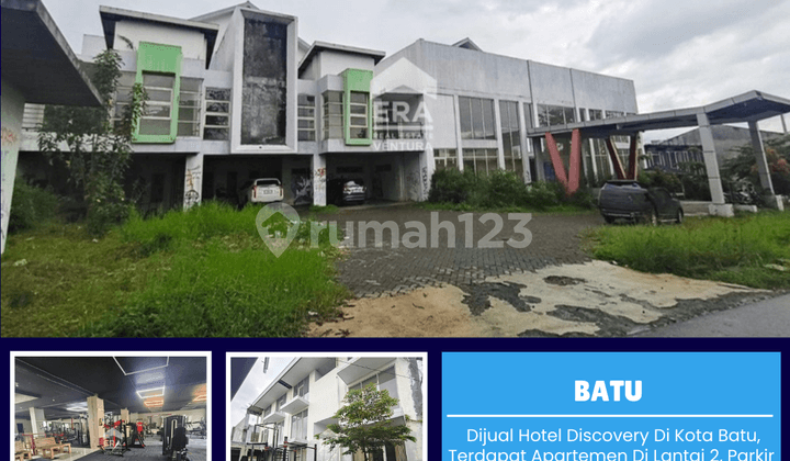 Dijual Hotel Discovery di Kota Batu, Ada Apartemen di Lantai 2