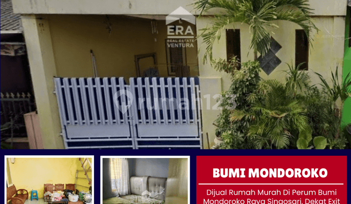Dijual Rumah Murah di Perum Bumi Mondoroko Raya Singosari